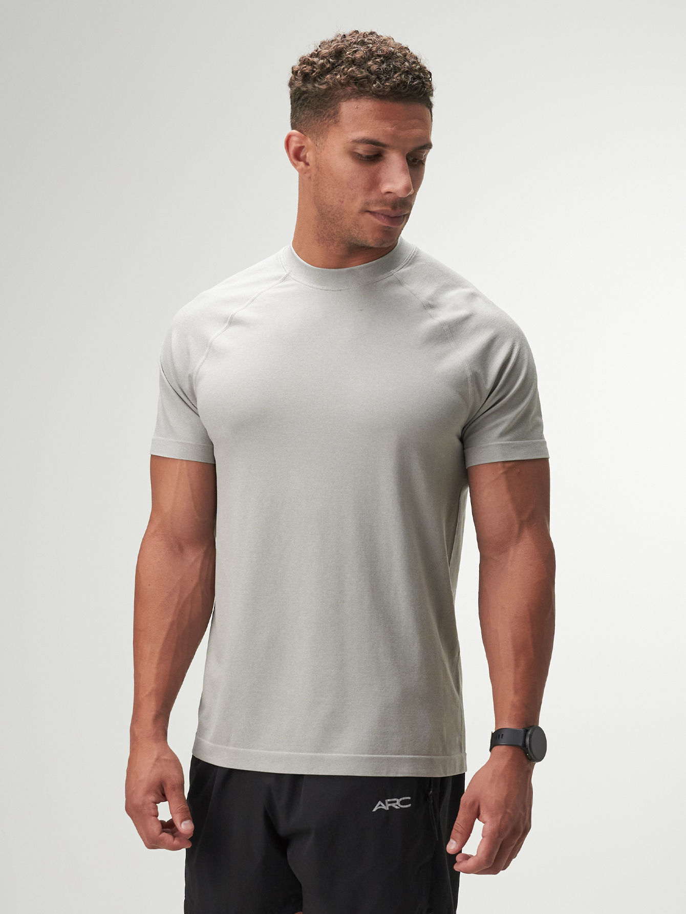 ARC Activewear Seamless Oversized T Shirt Performance Top Gym Workout