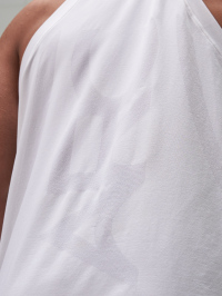 ARC Activewear Seamless White Tank Top Stringer Sports Tank Running Gym Workout Summer