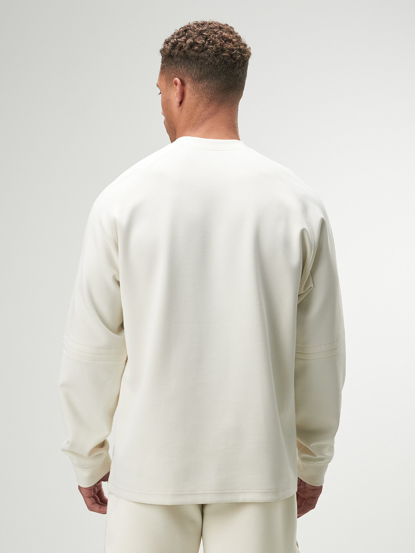 Arc Men'S Simple Print Quick-Dry Round Crew Neck Casual Long Sleeve T-Shirt