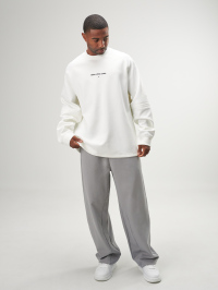 Arc Men'S Simple Print Quick-Dry Round Crew Neck Casual Long Sleeve T-Shirt