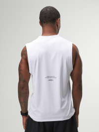 ARC Activewear Performance Cuttoff Tank Cap Sleeve Top T Shirt Gym Workout Muscle Tank