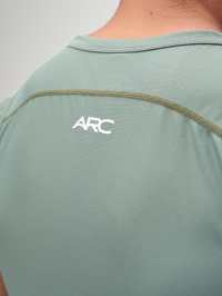 ARC Activewear Performance Cuttoff Tank Cap Sleeve Top T Shirt Gym Workout Muscle Tank