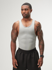 ARC Activewear Performance Cuttoff Tank Cap Sleeve Top T Shirt Gym Workout Muscle Tank