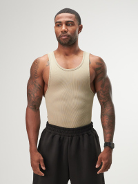 ARC Activewear Performance Cuttoff Tank Cap Sleeve Top T Shirt Gym Workout Muscle Tank