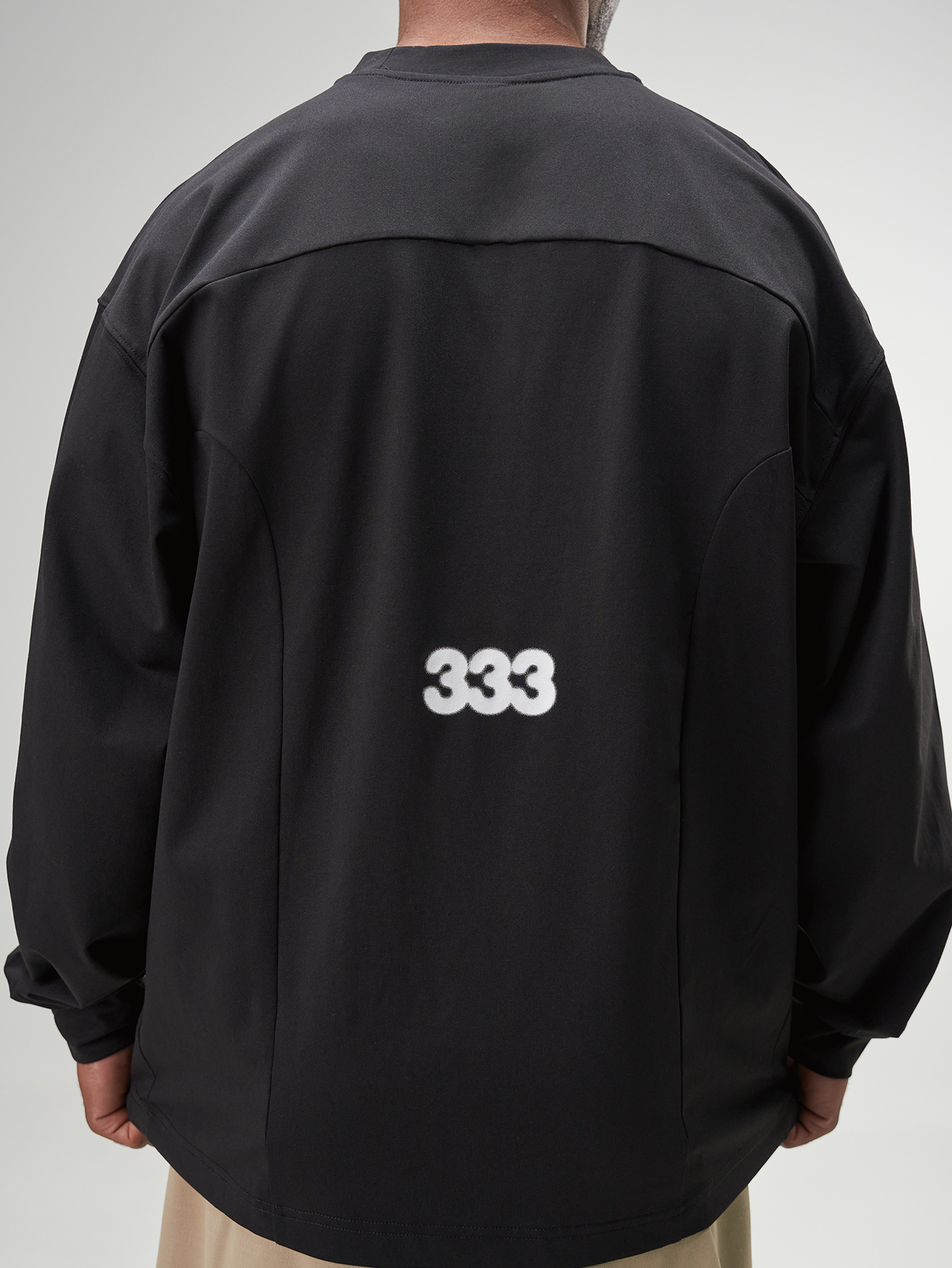 ARC Activewear Oversized Long Sleeve T Shirt Performance Top Gym Workout