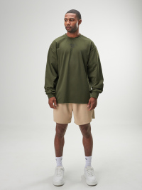 ARC Activewear Oversized Long Sleeve T Shirt Performance Top Gym Workout