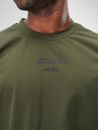 ARC Activewear Oversized Long Sleeve T Shirt Performance Top Gym Workout