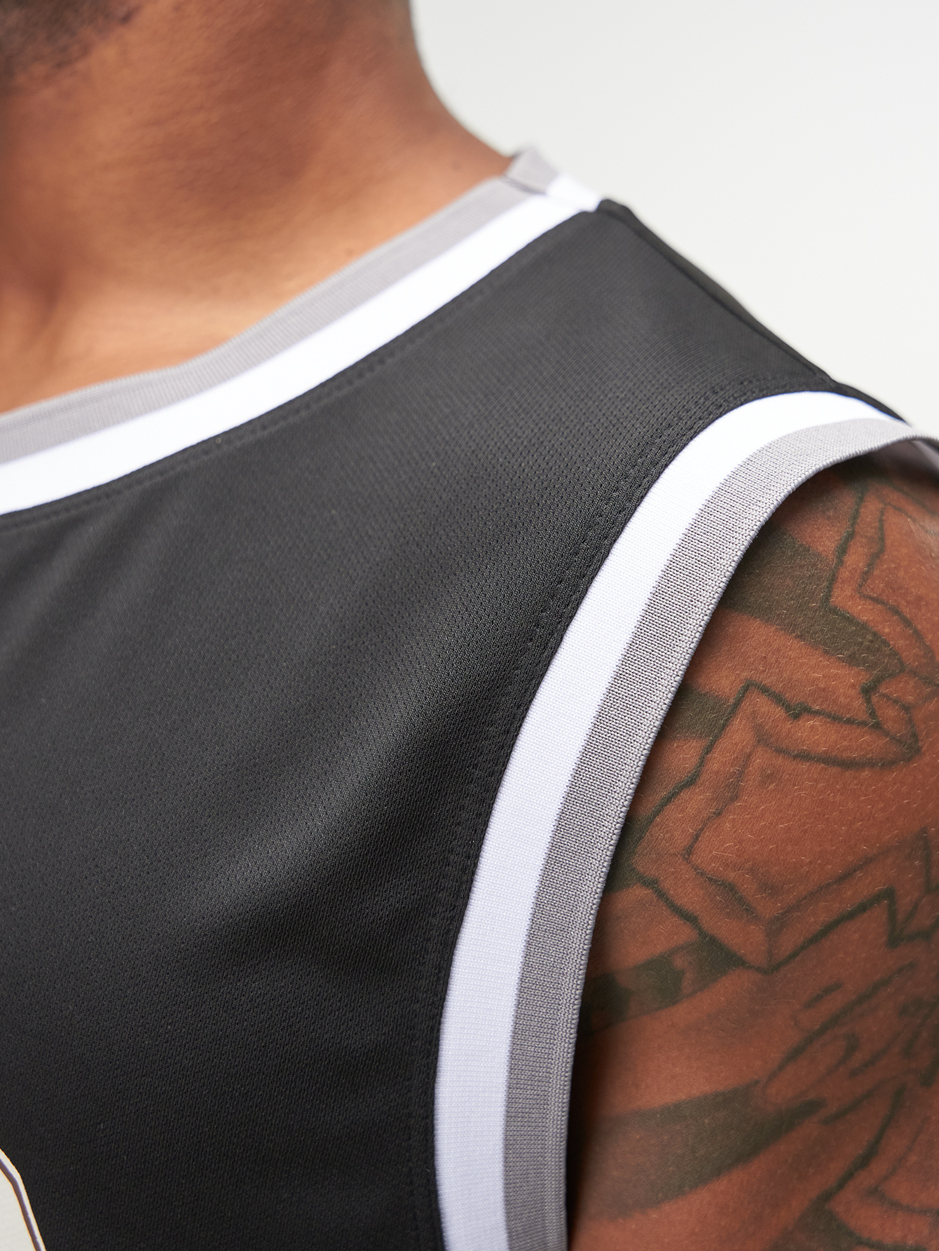 ARC Activewear Performance Cuttoff Tank Cap Sleeve Top T Shirt Gym Workout Muscle Tank Basketball Jersey