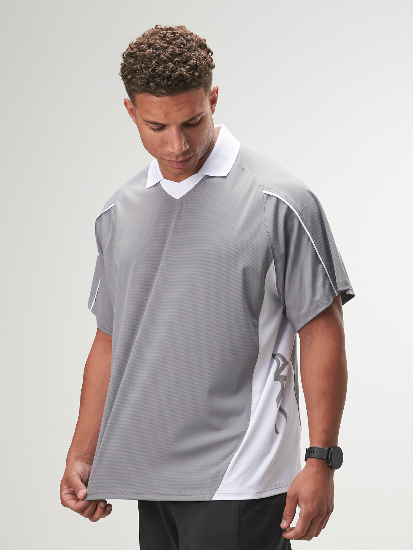 ARC Activewear Oversized T Shirt Performance Top Gym Workout Rugby Jersey