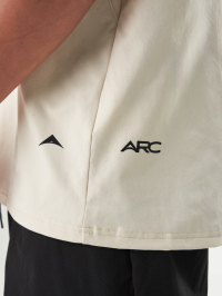 ARC Activewear Oversized T Shirt Performance Top Gym Workout Henley