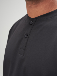 ARC Activewear Oversized T Shirt Performance Top Gym Workout Henley