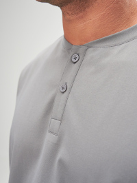 ARC Activewear Oversized T Shirt Performance Top Gym Workout Henley