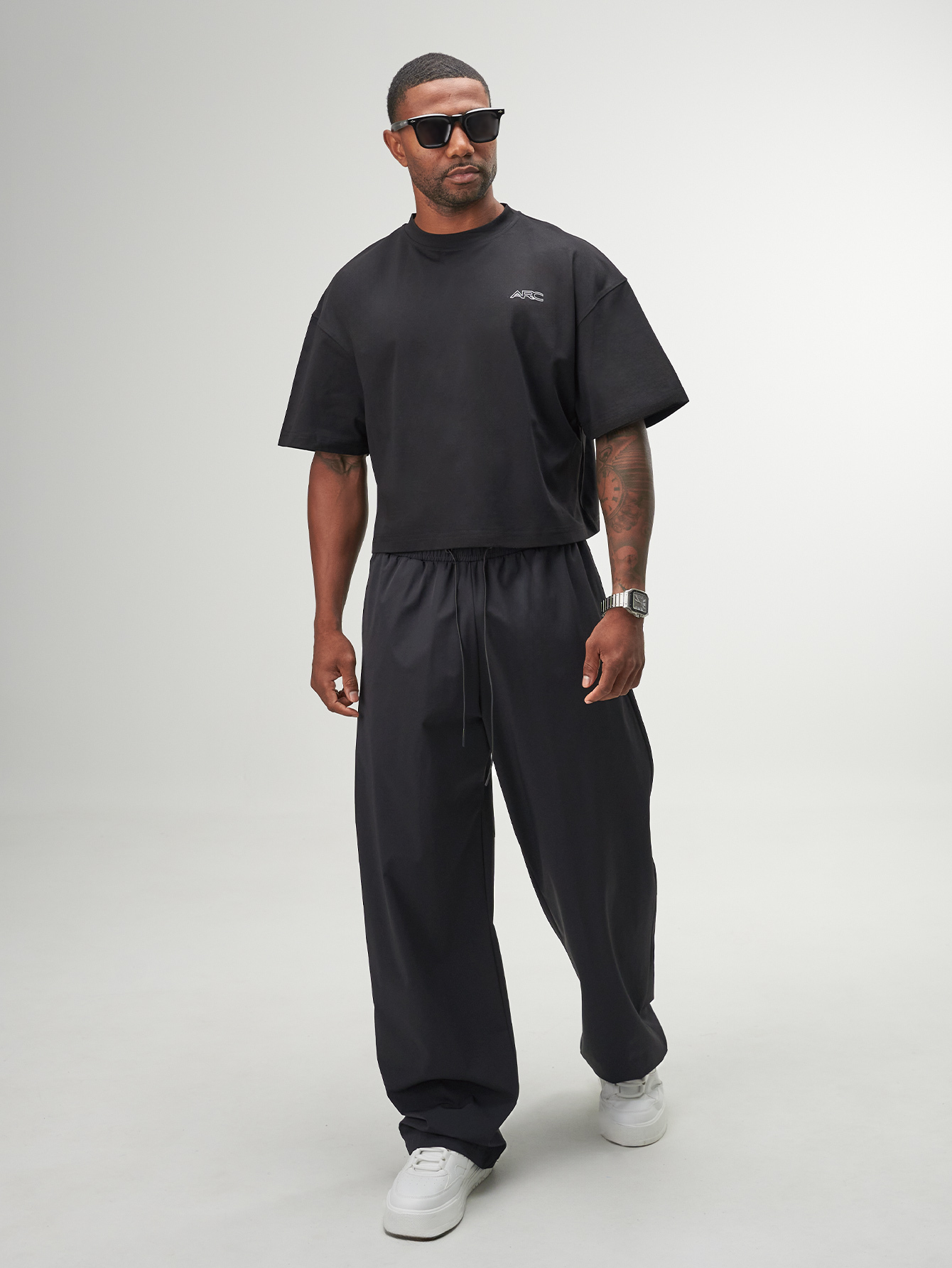 ARC Activewear Oversized T Shirt Performance Top Gym Workout