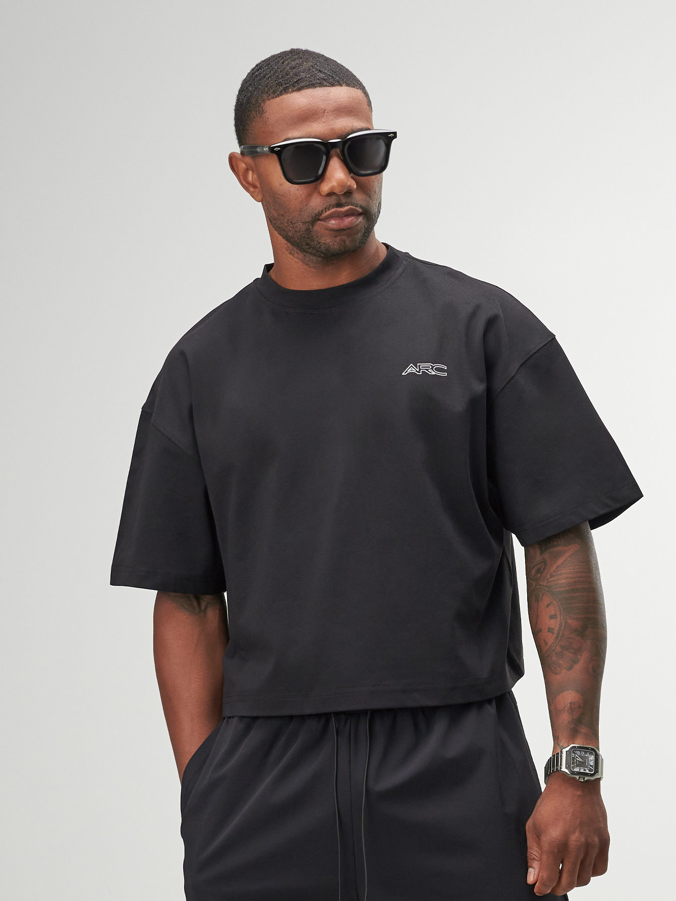 ARC Activewear Oversized T Shirt Performance Top Gym Workout