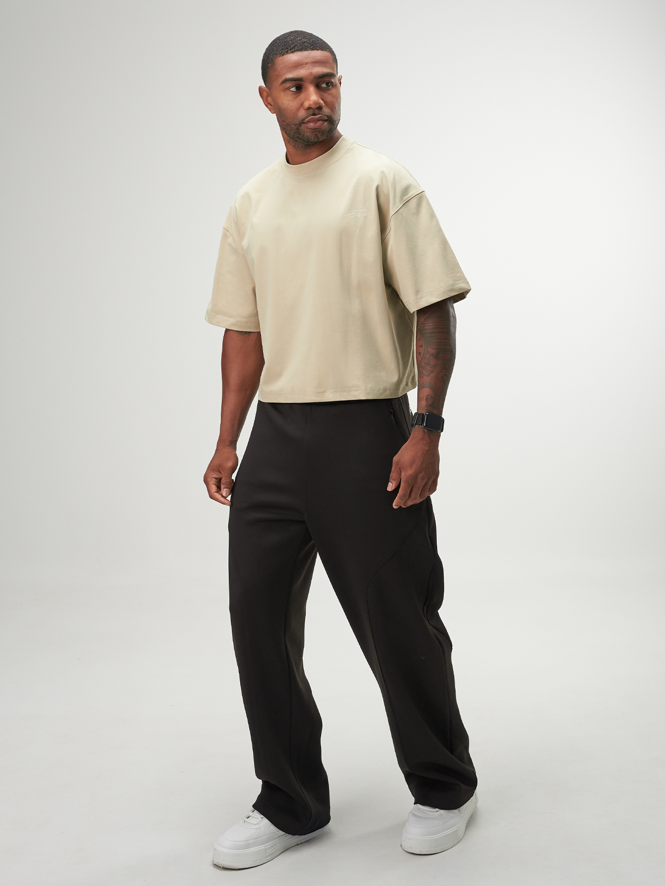 ARC Activewear Oversized T Shirt Performance Top Gym Workout