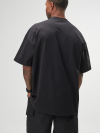 ARC Activewear Boxy Oversized Polo Shirt Performance Top Gym Workout