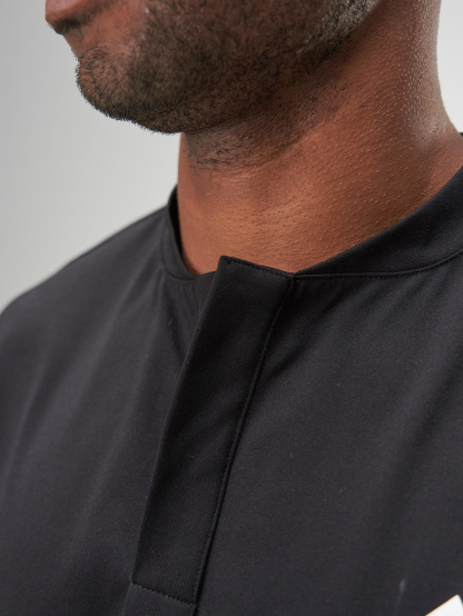 ARC Activewear Boxy Oversized Polo Shirt Performance Top Gym Workout