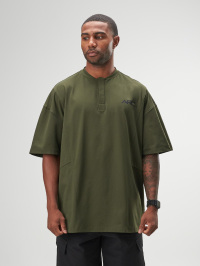 ARC Activewear Boxy Oversized Polo Shirt Performance Top Gym Workout