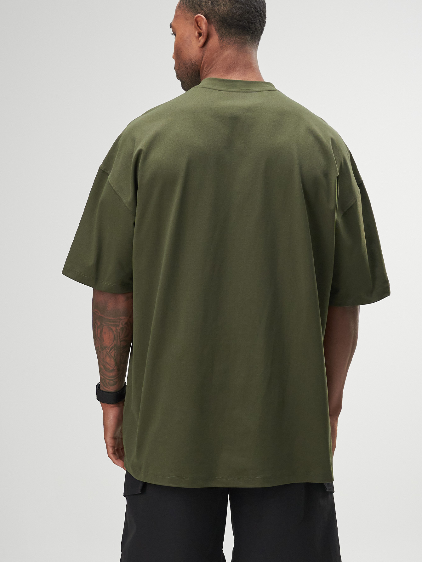 ARC Activewear Boxy Oversized Polo Shirt Performance Top Gym Workout