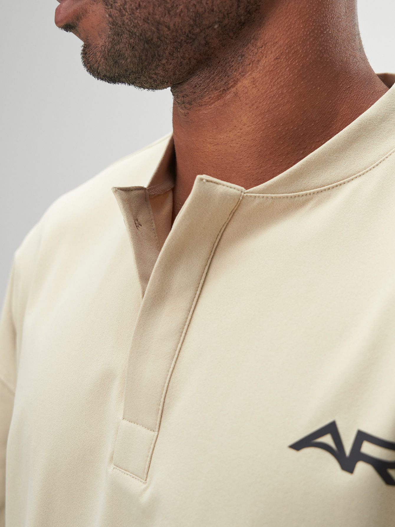 ARC Activewear Boxy Oversized Polo Shirt Performance Top Gym Workout