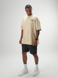 ARC Activewear Boxy Oversized Polo Shirt Performance Top Gym Workout