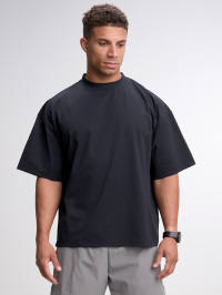 Men's Casual Versatile Letter Print Oversized Sports T-Shirt