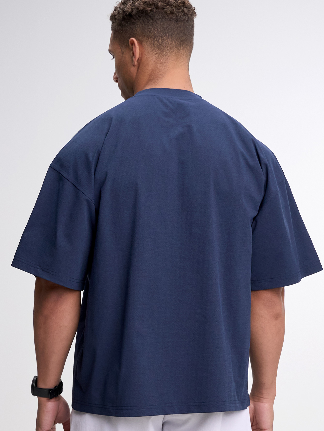 Men's Casual Versatile Letter Print Oversized Sports T-Shirt