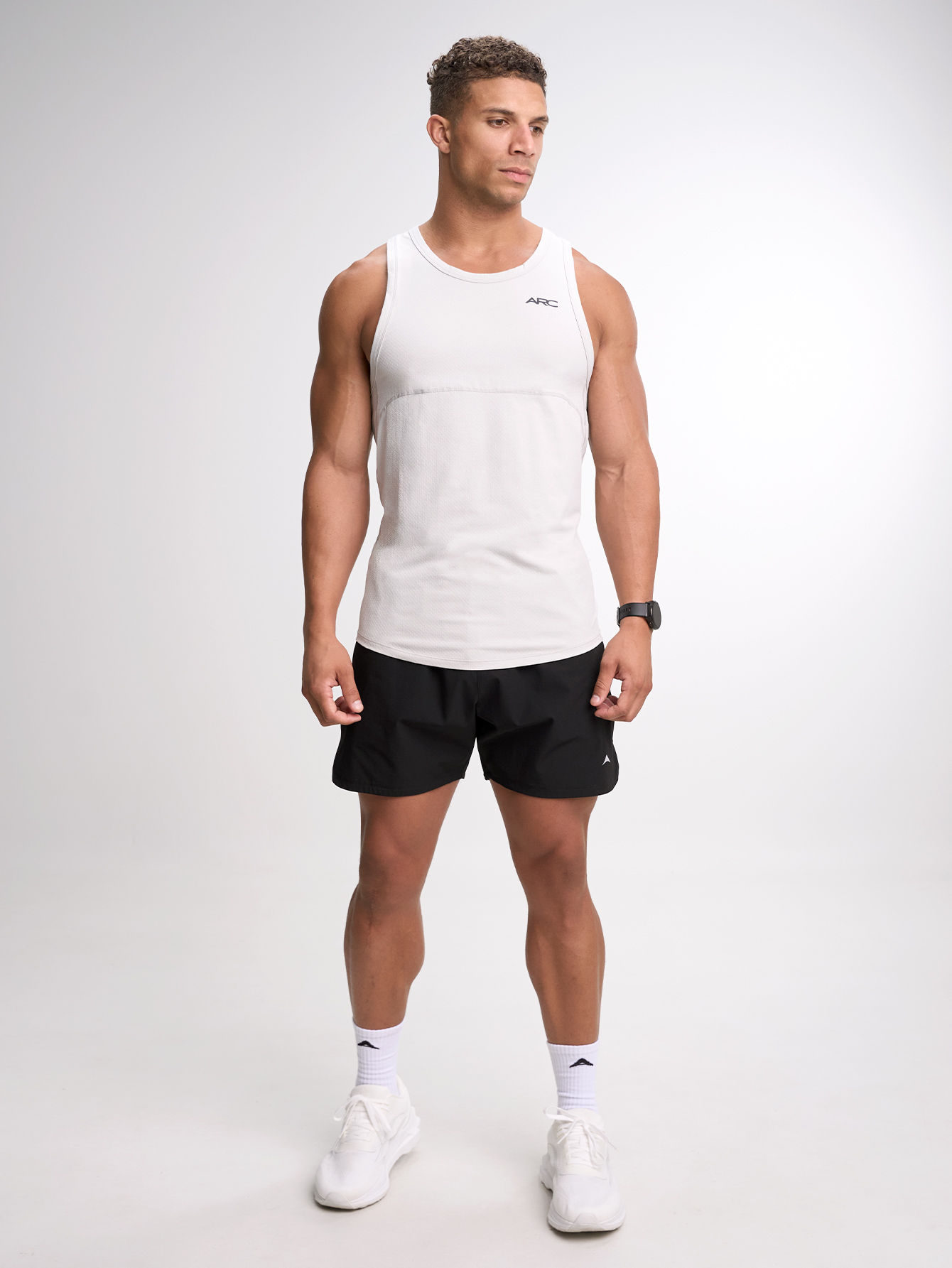 Men's Casual Versatile Letter Print Oversized Sports T-Shirt