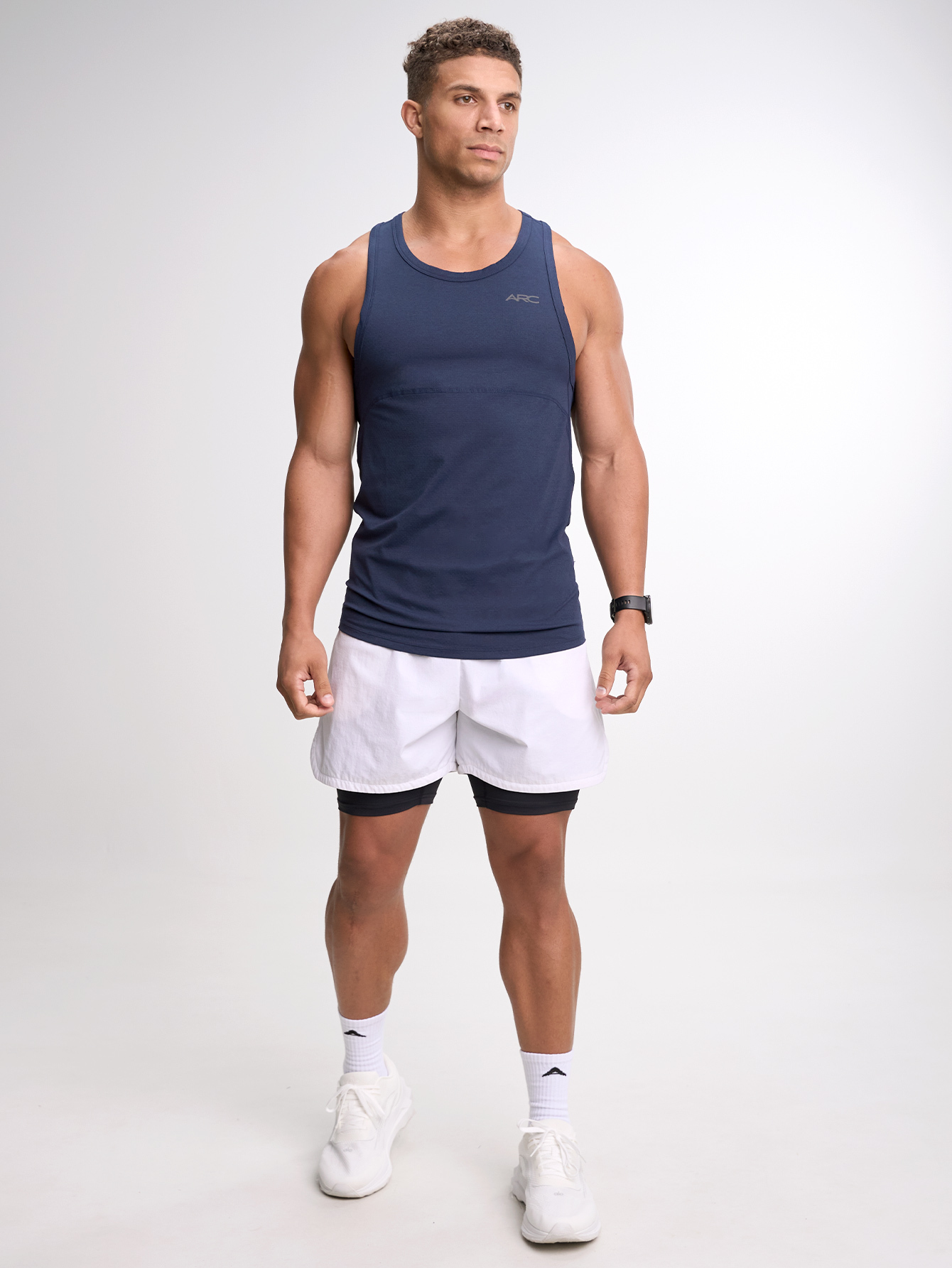 Men's Casual Versatile Letter Print Oversized Sports T-Shirt