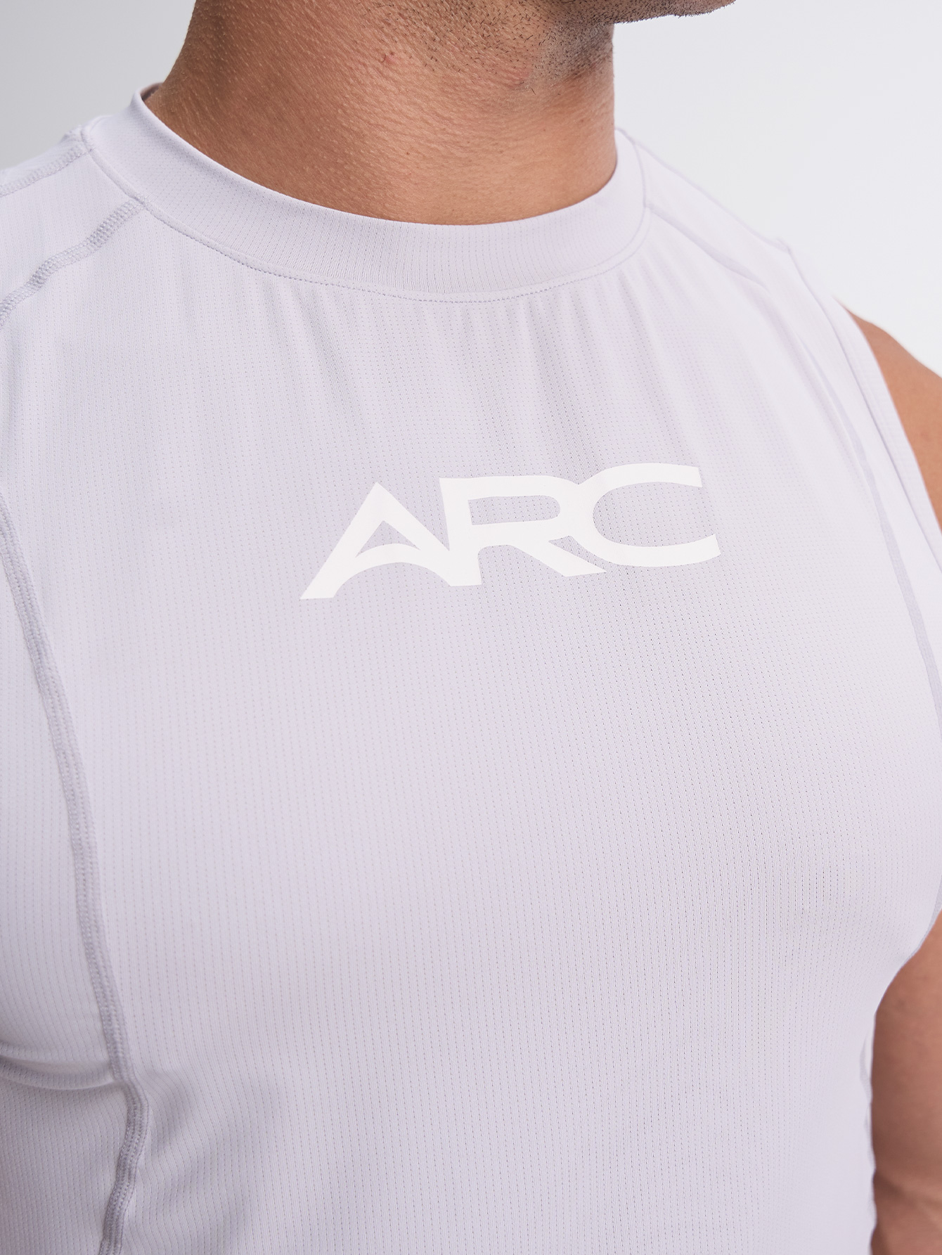 Men's Letter Print Round Neck Casual Versatile Tank Top