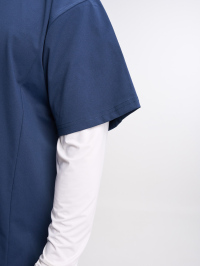 Men's Loose Fit Raglan Sleeve Casual 2 In 1 T-Shirt