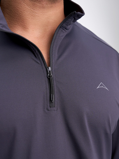 Affinity 1/4 Zip - Blue