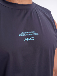 Men's Casual Letter Print Sports Tank Top Versatile Performance Cap Sleeve Running Weightlifting Gym