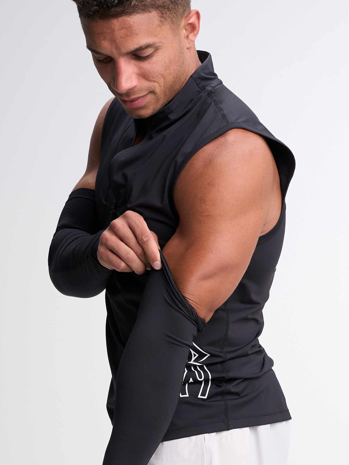 Men's Casual Versatile Letter Print Oversized Sports T-Shirt