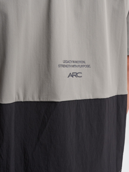 Men's Casual Versatile Letter Print Oversized Sports T-Shirt