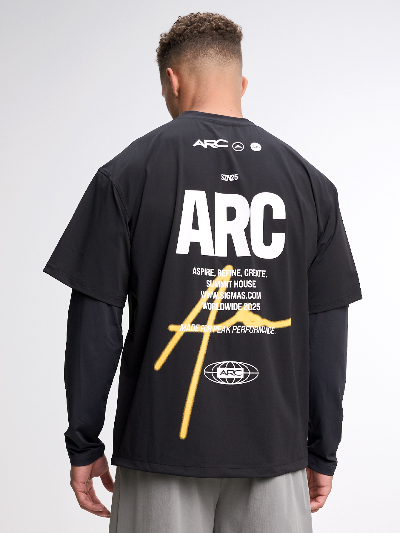 Casual Loose Fit Graphic Print Crew Neck Men T-Shirts