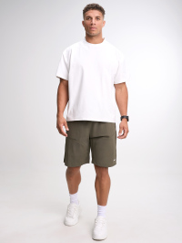 Men's Casual Versatile Letter Print Short Sleeve T-Shirt ARC1096-WHT-White