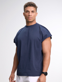 Men's Casual Everyday Commute Sports Style Letter & Bat Print Loose Short Sleeve T-Shirt, Summer