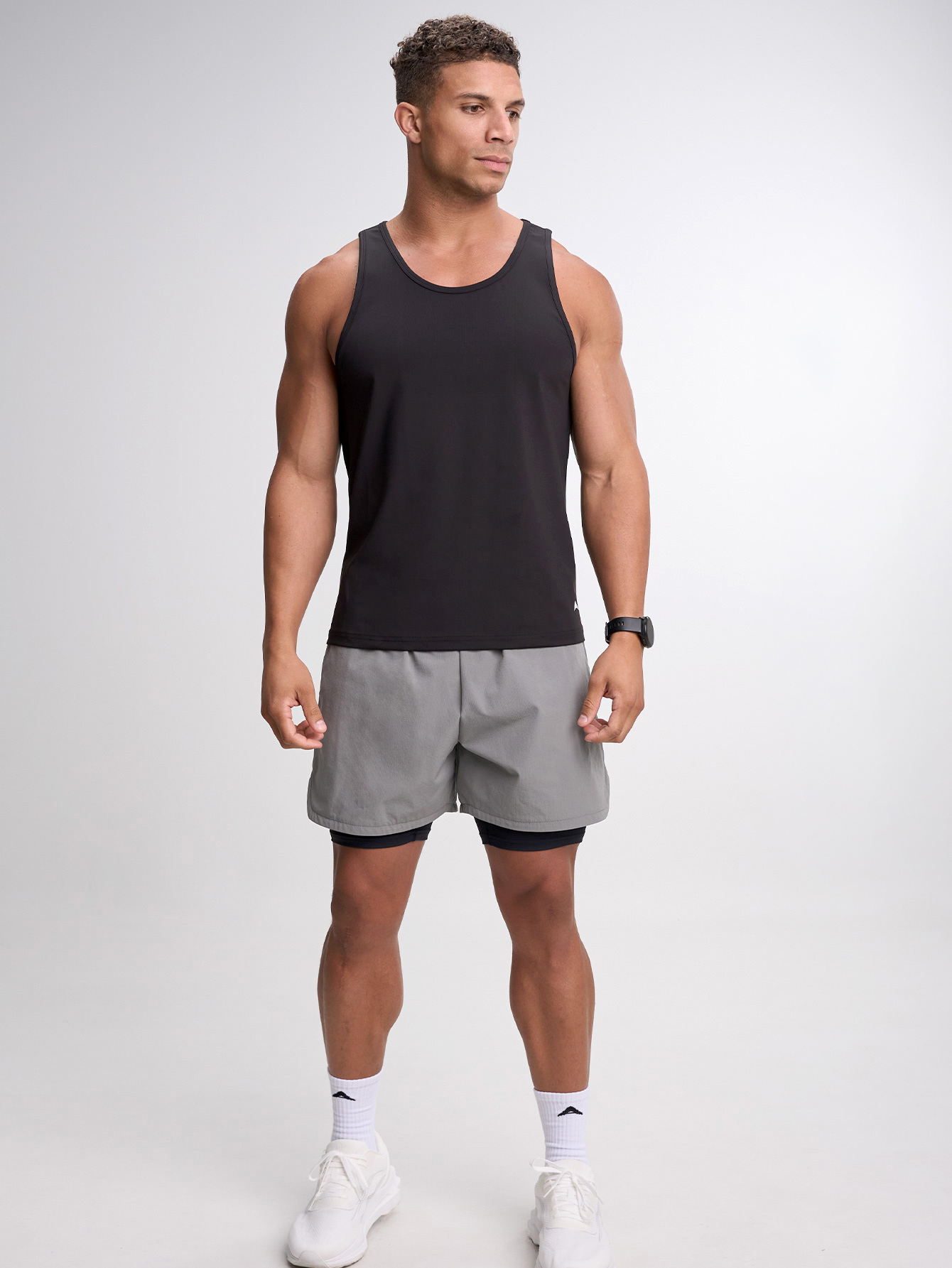 Men's Casual Crew Neck Versatile Tank Top