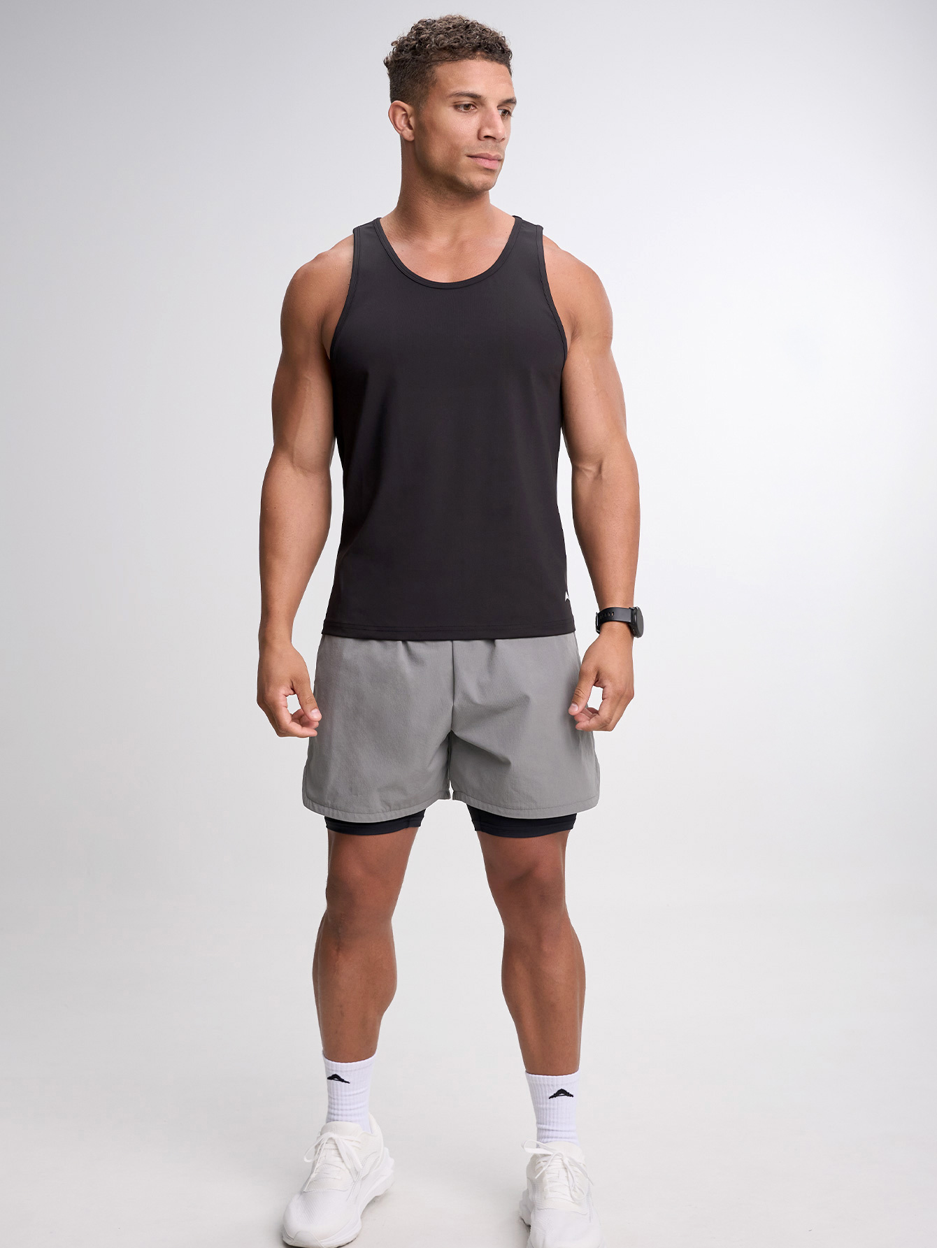 Men's Casual Crew Neck Versatile Tank Top