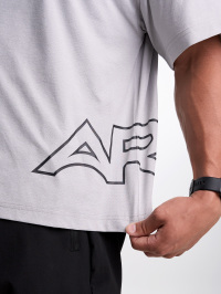 Men's Casual Versatile Letter Print Oversized Sports T-Shirt