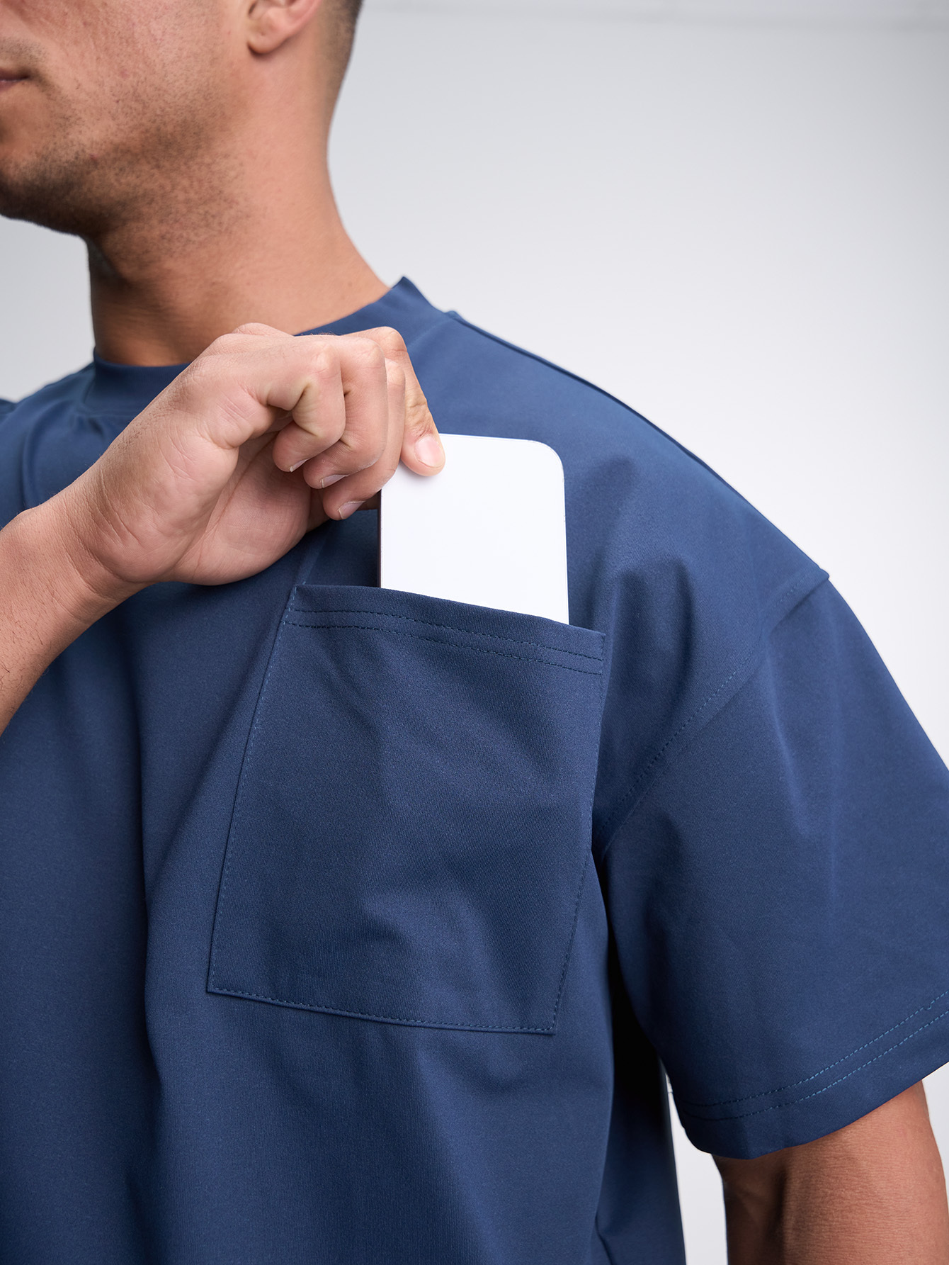 Men's Casual Versatile Letter Print Oversized Sports T-Shirt