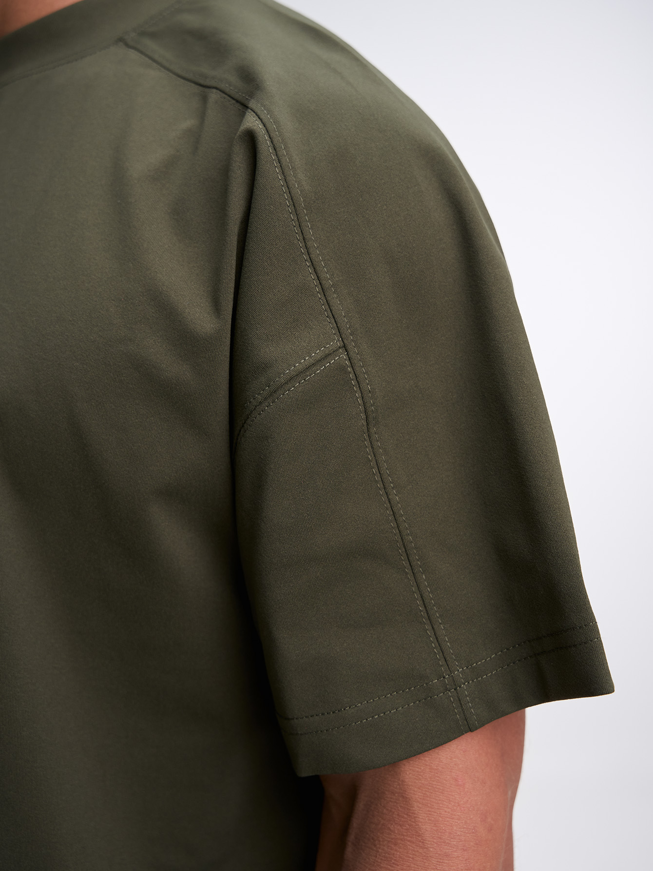 Men's Casual Versatile Letter Print Oversized Sports T-Shirt