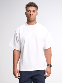 Men's Casual Versatile Letter Print Oversized Sports T-Shirt