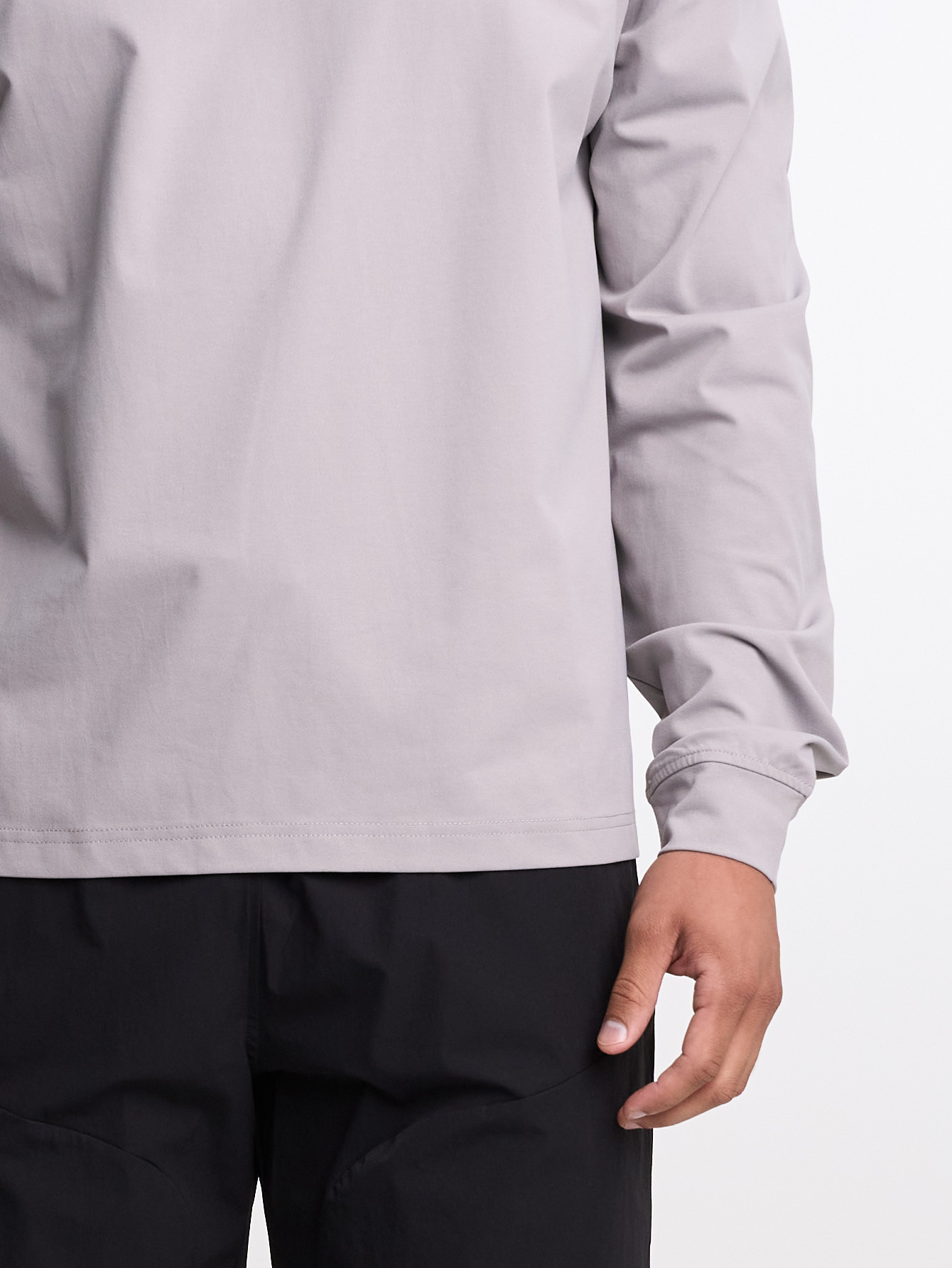 Men's Casual Solid Color Long Sleeve T-Shirt ARC-1103-SLV