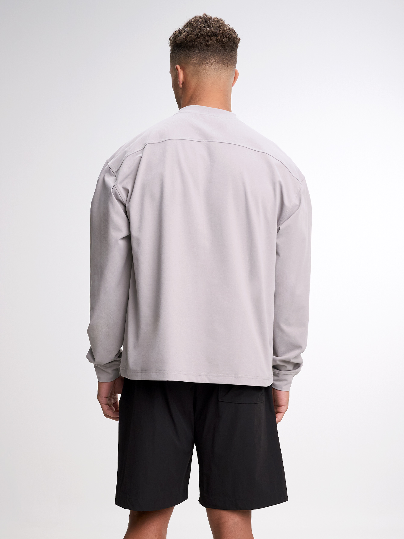 Men's Casual Solid Color Long Sleeve T-Shirt ARC-1103-SLV