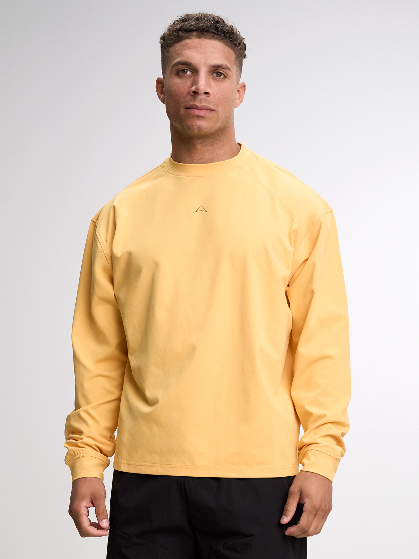 Men's Casual Loose Fit Crew Neck Long Sleeve T-Shirt, Versatile