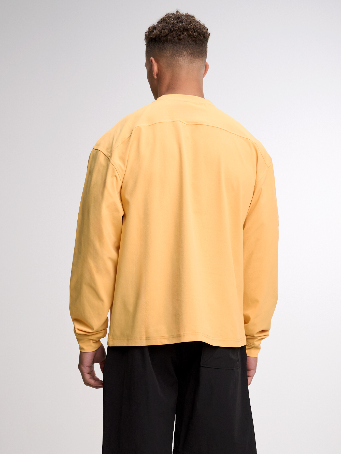 Men's Casual Loose Fit Crew Neck Long Sleeve T-Shirt, Versatile