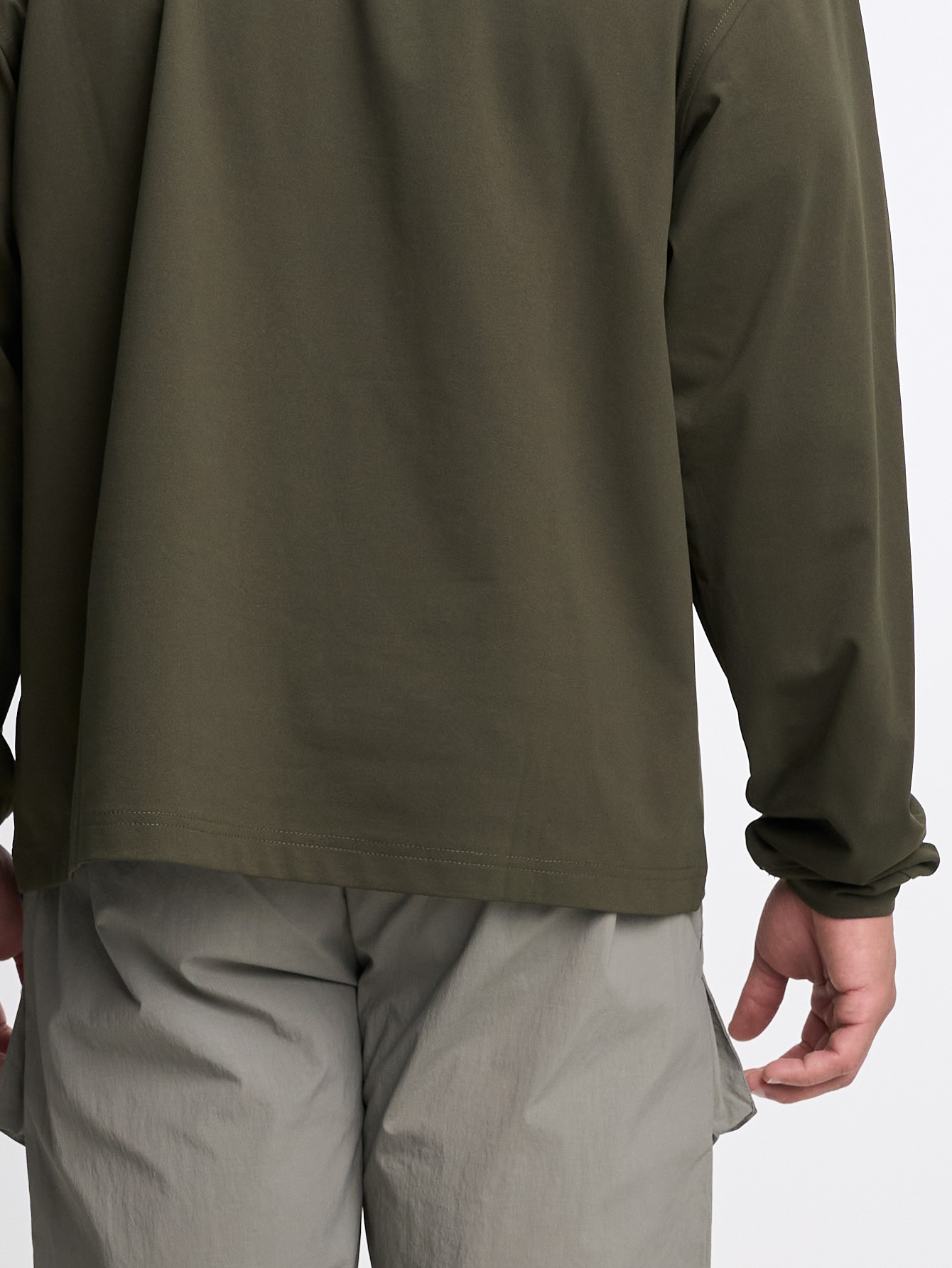 Men's Casual Solid Color Long Sleeve T-Shirt ARC-1104-RSN