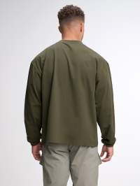 Men's Casual Solid Color Long Sleeve T-Shirt ARC-1104-RSN